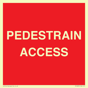 PEDESTRAIN ACCESS
